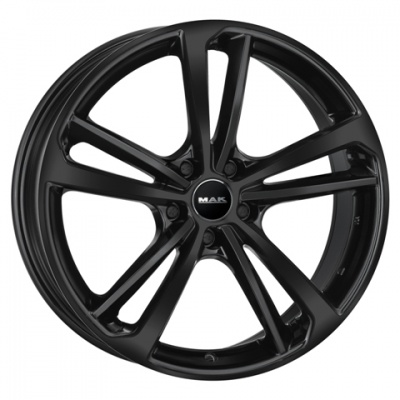 Литые колесные диски MAK NURBURG Gloss Black 8.5x21 5x112 ET33 D66.45 Чёрный глянцевый (F8521NBGB33WS1X)  фото, kupilegko.ru
