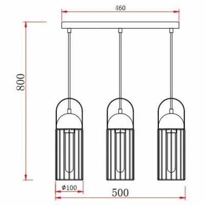 Подвесной светильник Rivoli Anemon 5062-233 Б0047362  фото, kupilegko.ru