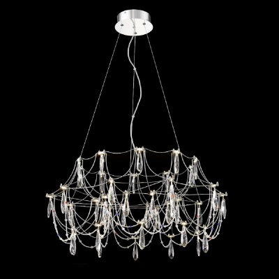 Подвесная светодиодная люстра Wertmark WE336.40.103  фото, kupilegko.ru