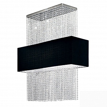 Подвесной светильник Ideal Lux Phoenix SP5 Nero 101163  фото, kupilegko.ru