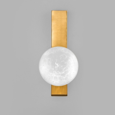 Бра, светильник настенный накладной Eurosvet 40019/1 латунь  фото, kupilegko.ru