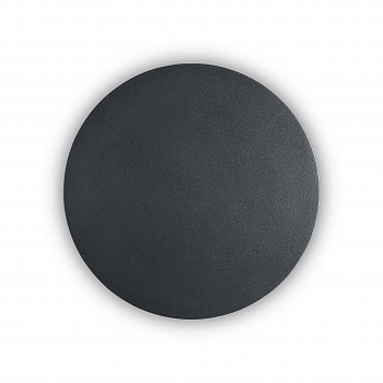 Настенно-потолочный светодиодный светильник Ideal Lux Cover Ap D20 Round Nero 195759  фото, kupilegko.ru