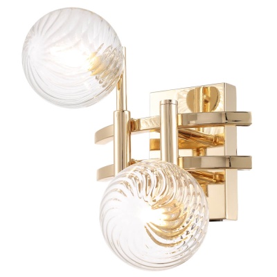 Бра, светильник настенный накладной Crystal Lux Luxury AP2 Gold  фото, kupilegko.ru