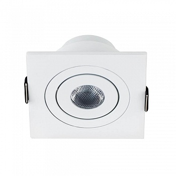 Мебельный светодиодный светильник Arlight LTM-S60x60WH 3W Warm White 30deg 015395 (+мебельные)  фото, kupilegko.ru