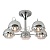 Потолочная люстра Lumina Deco Veroni LDC 1029-5 CHR  фото, kupilegko.ru