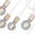 Подвесная люстра Vitaluce V4547-0/8PL  фото, kupilegko.ru