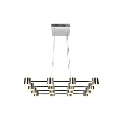Подвесная светодиодная люстра iLedex FS-028-D16 CR  фото, kupilegko.ru