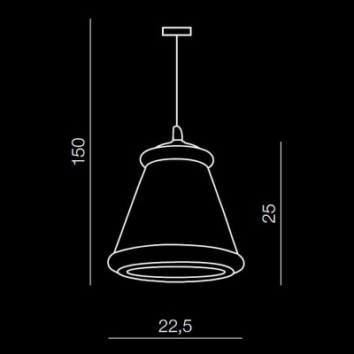 Подвесной светильник Azzardo Ken AZ0453  фото, kupilegko.ru