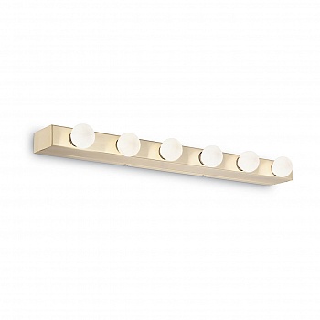 Настенный светильник Ideal Lux Prive AP6 Ottone 179681  фото, kupilegko.ru