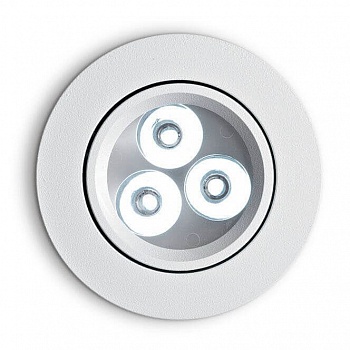 Встраиваемый светодиодный светильник Ideal Lux Delta 3W 4000K 062396  фото, kupilegko.ru