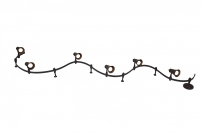 Трековая система Arte Lamp Rails A3057PL-6BK  фото, kupilegko.ru