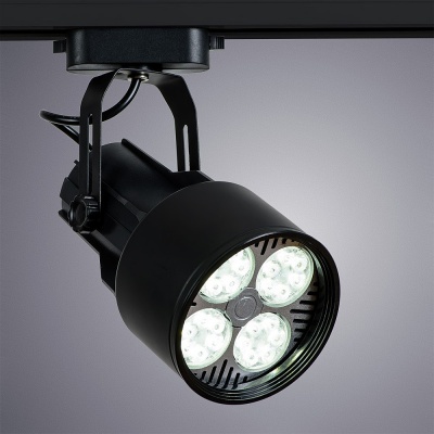 Трековые светильники Arte Lamp Lyra A6252PL-1BK  фото, kupilegko.ru