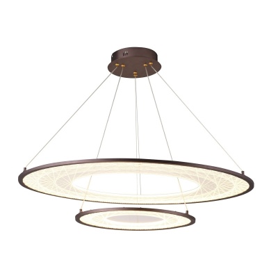 Подвесная светодиодная люстра Gerhort G61315/2CF CL  фото, kupilegko.ru