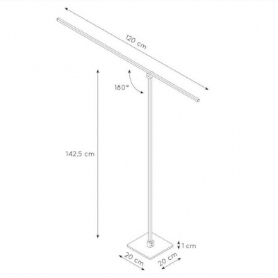 Торшер Lucide Agena 23750/15/30  фото, kupilegko.ru