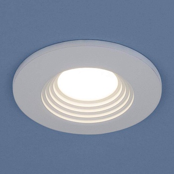 Встраиваемый светодиодный светильник Elektrostandard 9903 LED 3W COB WH белый 4690389107658  фото, kupilegko.ru