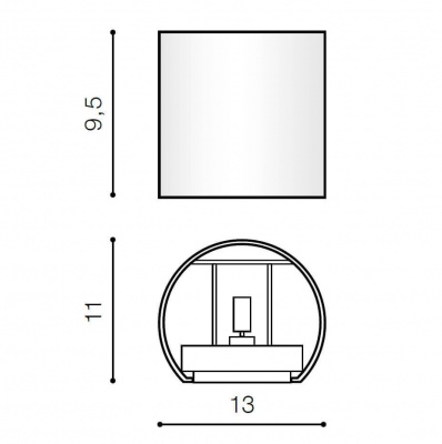 Настенный светильник Azzardo Leticia 2 AZ2815  фото, kupilegko.ru