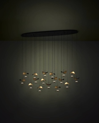 Подвесная светодиодная люстра Eglo 390343  фото, kupilegko.ru