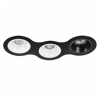 Встраиваемый светильник Lightstar Domino (214697+214606+214606+214607) D697060607 (встраиваемые)  фото, kupilegko.ru