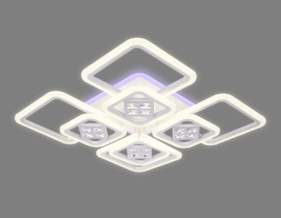 Потолочная светодиодная люстра Ambrella light FA289  фото, kupilegko.ru