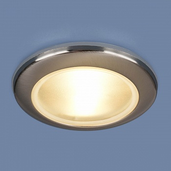 Встраиваемый светильник Elektrostandard 1080 MR16 CH хром 4690389060526  фото, kupilegko.ru