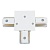 Коннектор Т-образный Volpe UBX-Q123 R31 White 1 Polybag UL-00007382  фото, kupilegko.ru