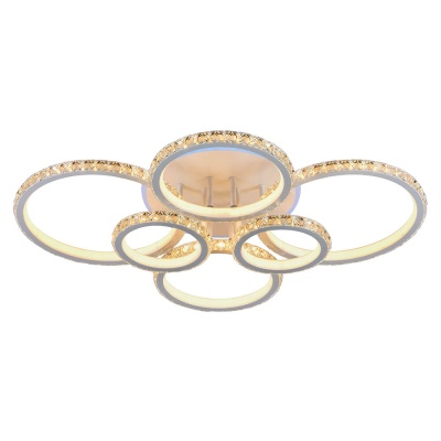 Потолочная светодиодная люстра Profit Light 8052/6 WHT  фото, kupilegko.ru