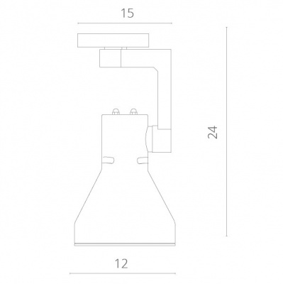 Трековые светильники Arte Lamp Nido A5108PL-1WH  фото, kupilegko.ru