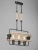 Подвесная люстра Vitaluce V4381-1/3  фото, kupilegko.ru