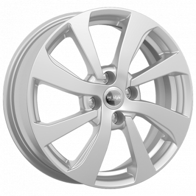 Литые колесные диски КиК (K&K) КС893 (ZV Sandero Stepway) 6x16 4x100 ET37 D60.1 Чёрный глянцевый с полированной лицевой частью (75246)  фото, kupilegko.ru