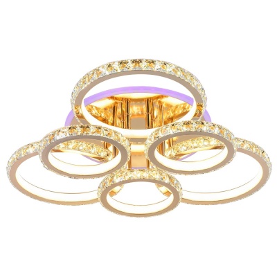 Потолочная светодиодная люстра Profit Light 8052/3+3 FGD  фото, kupilegko.ru