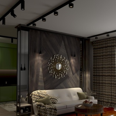 Трековый светодиодный светильник Novotech Shino Flum 358549  фото, kupilegko.ru