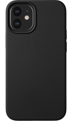 Чехол-крышка Deppa для Apple iPhone 12 mini, термополиуретан, черный  фото, kupilegko.ru