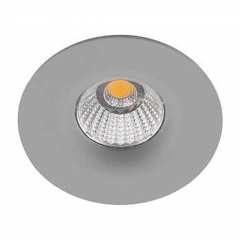 Встраиваемый светодиодный светильник Arte Lamp Uovo A1427PL-1GY (встраиваемые)  фото, kupilegko.ru