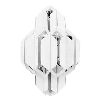 Настенный светильник Lumina Deco Piramid LDW 6021-2 WT+CHR  фото, kupilegko.ru