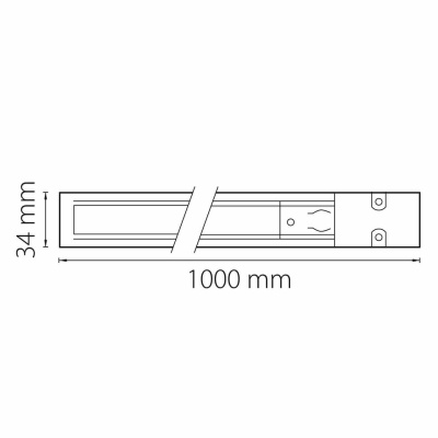Шинопровод трехфазный Lightstar Barra 504018  фото, kupilegko.ru