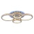Потолочная светодиодная люстра Profit Light 8052/2+2 CHR  фото, kupilegko.ru