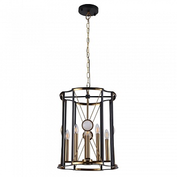 Подвесной светильник Crystal Lux Tandem SP8 D490 Gold  фото, kupilegko.ru