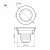 Фото Мебельные светильники Мебельный светодиодный светильник Arlight LTM-R45WH 3W Day White 30deg 014912 (+мебельные) фото, kupilegko.ru