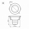 Мебельный светодиодный светильник Arlight LTM-R45WH 3W Day White 30deg 014912 (+мебельные)
