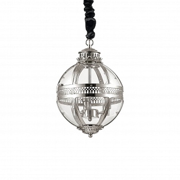 Подвесной светильник Ideal Lux World SP3 Cromo 156323  фото, kupilegko.ru