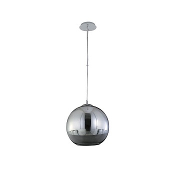 Подвесной светильник Crystal Lux Woody SP1 D200 chrome  фото, kupilegko.ru