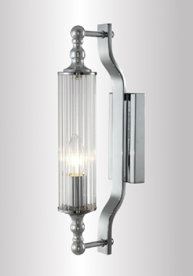 Бра, светильник настенный накладной Crystal Lux Tomas AP1 Chrome  фото, kupilegko.ru