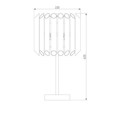 Настольная лампа Bogates Castellie 01106/3  фото, kupilegko.ru