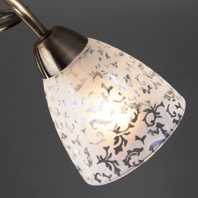 Потолочный светильник Eurosvet 30130/3 античная бронза  фото, kupilegko.ru