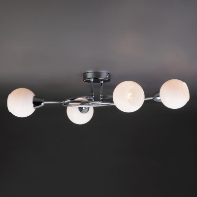 Потолочный светильник Eurosvet 30133/4 хром  фото, kupilegko.ru