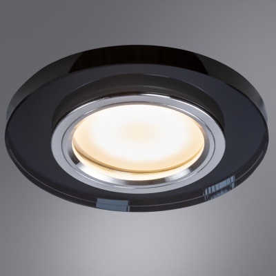 Встраиваемый светильник Arte Lamp Cursa A2166PL-1BK (встраиваемые)  фото, kupilegko.ru