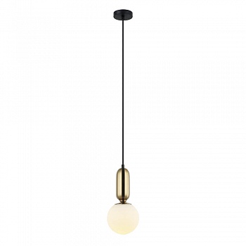 Подвесной светильник Lumien Hall Эрмин LH4112/1PS-BK-BR  фото, kupilegko.ru