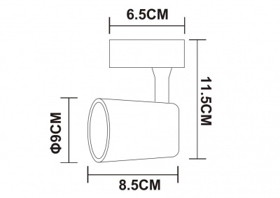 Трековые светильники Arte Lamp Amico A1810PL-1BK  фото, kupilegko.ru