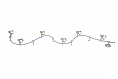 Трековая система Arte Lamp Rails A3057PL-6SI  фото, kupilegko.ru