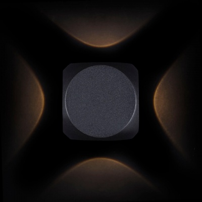 Уличный настенный светодиодный светильник Maytoni Knightsbridge O014WL-L4B  фото, kupilegko.ru